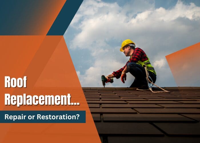 What is the difference between roof repair and restoration?